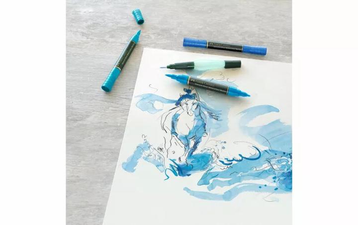 Produktbild Faber-Castell Wasserfarben Marker Albrecht Dürer 5er Etiu, Plein Air (Braun, 1 mm, 5 x)