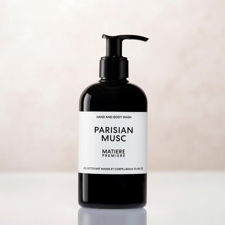 Actual product image Matiere Premiere Hand and Body Wash Parisian Musc for Unisex 10.14 Oz (300 ml)