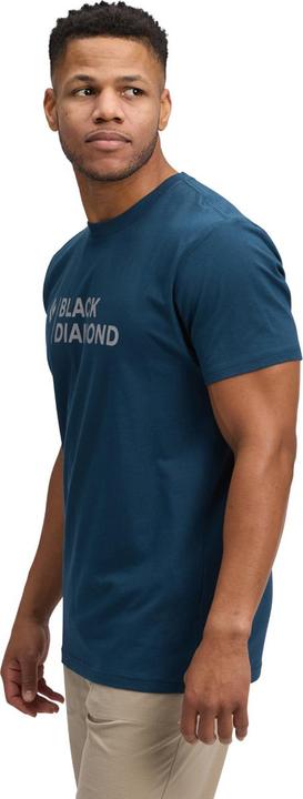 Actual product image Black Diamond M Mini Stacked Ss Tee (L)