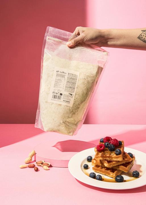 Produktbild KoRo Bio Erdnussmehl teilentölt (1000 g)