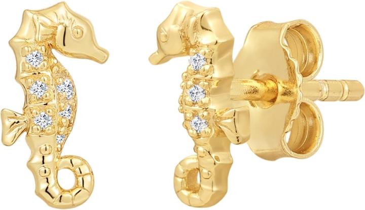 Produktbild Rafaela Donata Damen Ohrstecker Seepferdchen - 36140 (Sterling Silber)