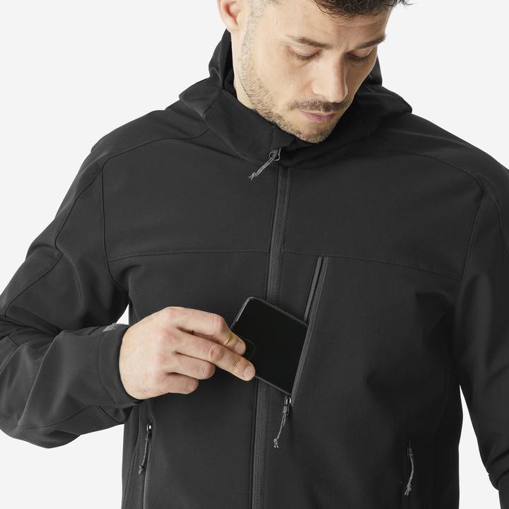 Produktbild Forclaz Softshelljacke Herren - MT500 Windwarm schwarz (M)