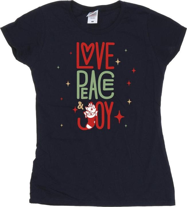 Disney The Aristocats Marie Love Peace Joy TShirt (L)