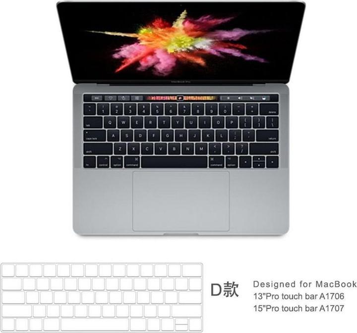 Produktbild Wiwu MacBook Pro 13 inch/16 inch Touch Keyboard Protector TPU Transparent