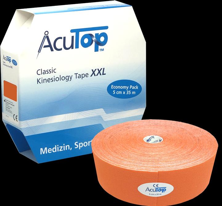 AcuTop XXL Classic Tape 5cm x 35 m Orange (35 m)