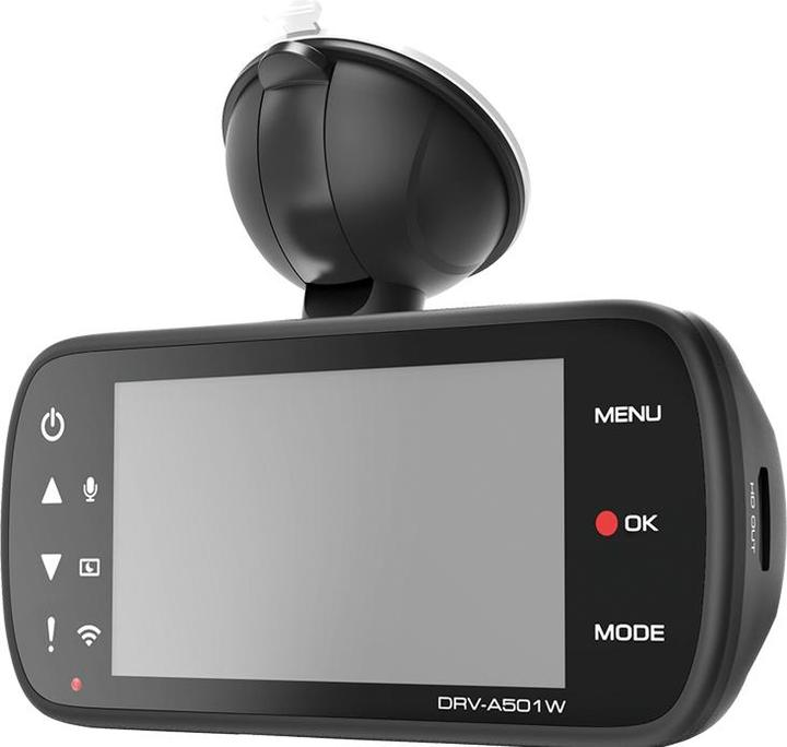Actual product image Kenwood Corp. DRV-A501W (Wi-Fi, GPS receiver, Accelerometer, WQHD)