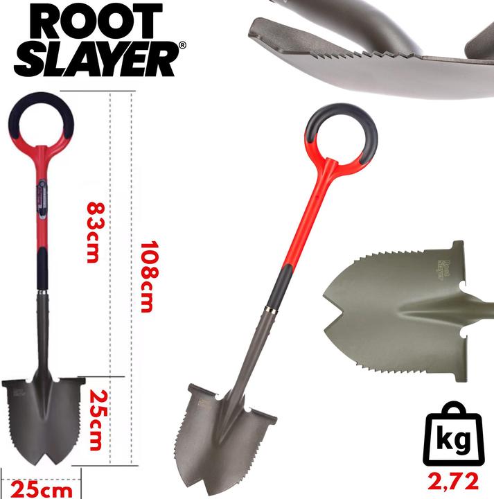 Actual product image Root Slayer Rundkopfschaufel