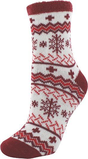 Produktbild Implus Yaktrax Cabin Socks floc. red (One Size)
