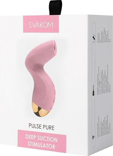 Productafbeelding Svakom Pulse Pure Luchtdruk Vibrator - Lichtroze