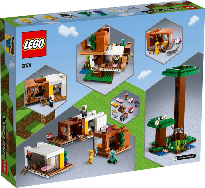 Produktbild LEGO Das moderne Baumhaus (21174, LEGO Minecraft)