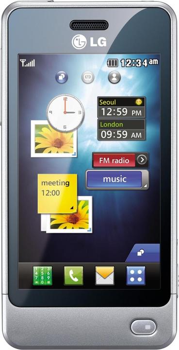 Produktbild LG GD510 Pop - Silber (42 GB, 3", 3 Mpx)