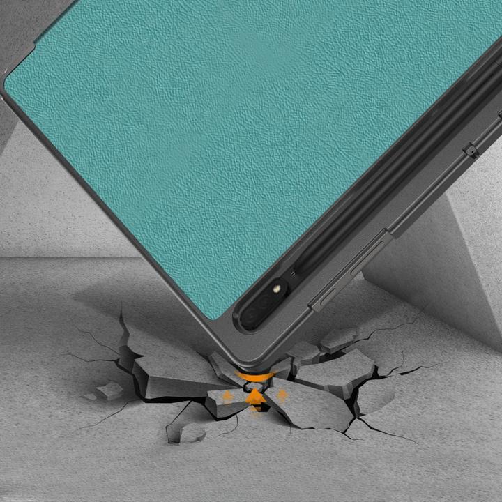 Produktbild Cover-Discount Galaxy Tab S9 Ultra - Tri-fold Smart Case türkis (Galaxy Tab S9 Ultra)