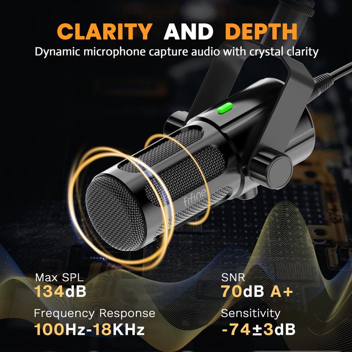 Image du produit Fifine Tank6 Dynamic Microphone