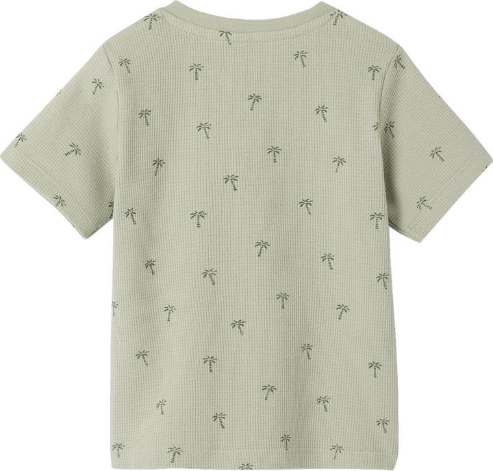 Produktbild Vertbaudet Bio-Kollektion: Baby T-Shirt aus Waffelpikee mit Palmen (74)