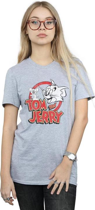 Produktbild Tom & Jerry Distressed Logo TShirt (3XL)