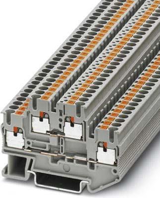 Produktbild Phoenix Contact PTTB 2,5 OG 3210568 Doppelstockklemme 0.14 mm² 2.50 mm² Orange 50 St.