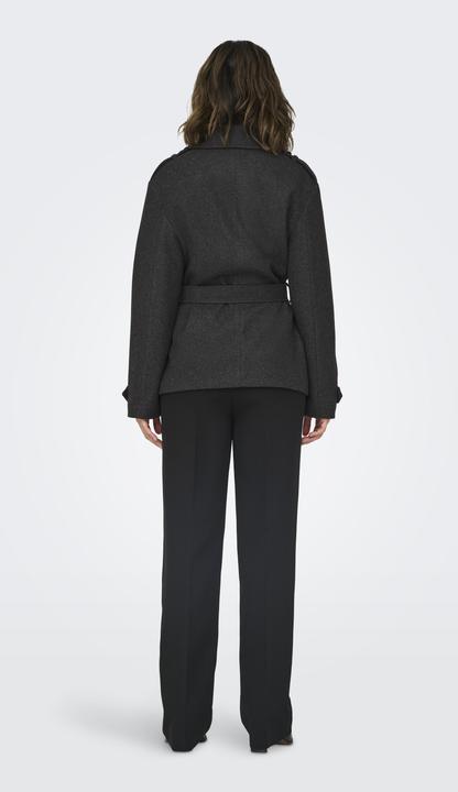 Actual product image Only Lapel collar Cuffs with button Jacket Trench coat (XL)