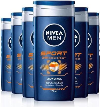 Produktbild NIVEA MEN Sport Duschgel 500ml, antibakterielles Körperwaschmittel mit Limettenduft (500 ml)
