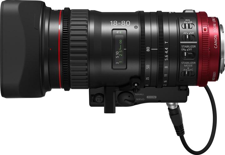 Actual product image Canon CN-E18-80mm T4.4 L IS KAS S (Canon EF)