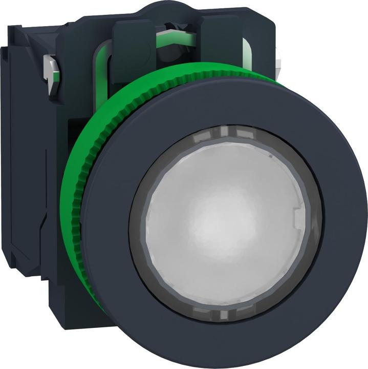 Produktbild Schneider Electric Leuchtdrucktaster, Kunststoff, komplett, XB5FWCUST01