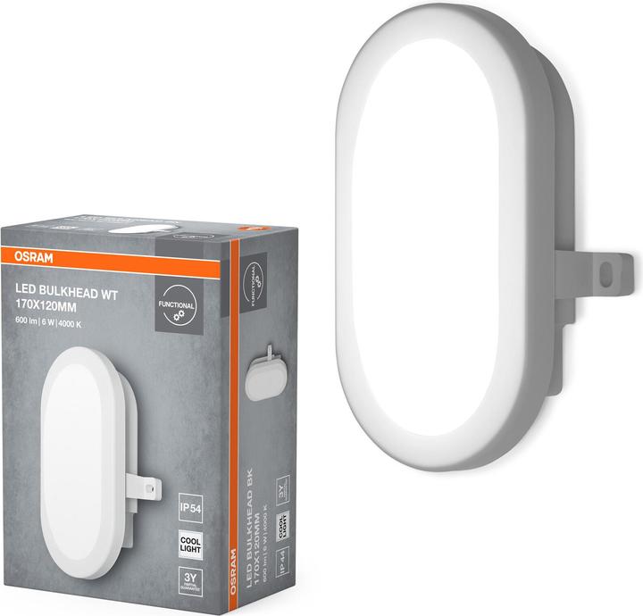 Image du produit Osram LED BULKHEAD 6W 4000K White (420 lm)