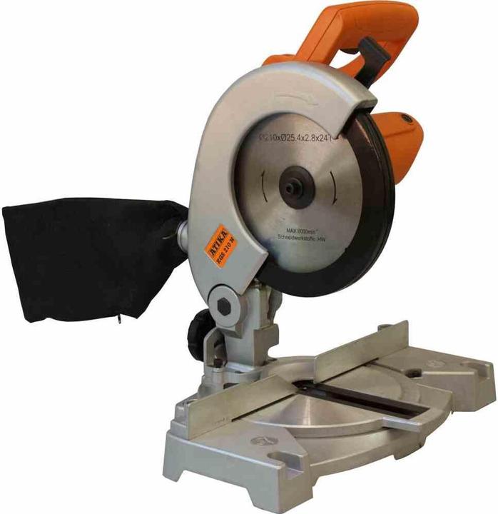 Actual product image Atika Crosscut and mitre saw KGS 210 N incl. saw blade