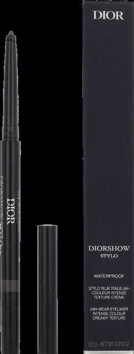 Actual product image Dior Eyeliner Diorshow Stylo Waterproof Eyeliner - 24 hour hold 061 Matte Grey / 0.2 g (061 Matte Grey)