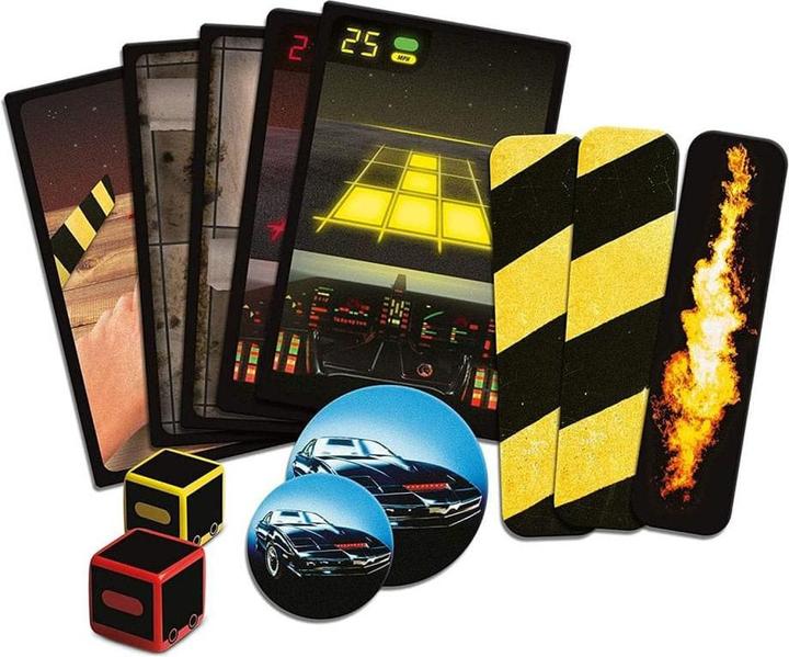 Image du produit Cartamundi Jeu de cartes Knight Rider Kitt vs Karr Retro