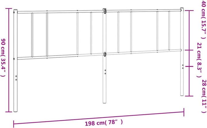 Produktbild VidaXL Sulo (198 x 3 x 90 cm)
