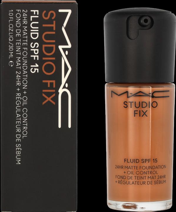 Actual product image MAC Cosmetics Studio Fix Fluid Fond de Teint Sun Protection Factor 15 (re) NW43 (No. NW43)