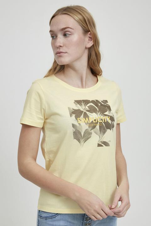 Produktbild B.young BYSANLA LEAF TSHIRT 20811085 (XXL)