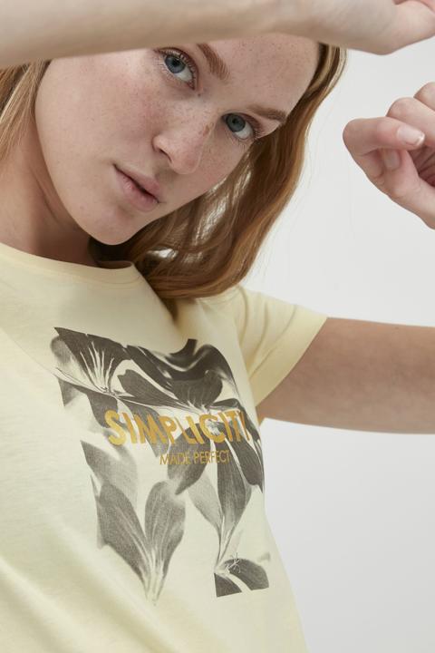Produktbild B.young BYSANLA LEAF TSHIRT 20811085 (XXL)