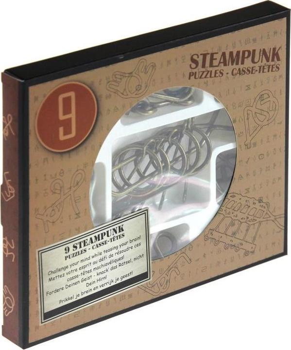 Productafbeelding Eureka! puzzel 9 Steampunk Puzzels *-**** (bruine doos) (9 onderdelen)