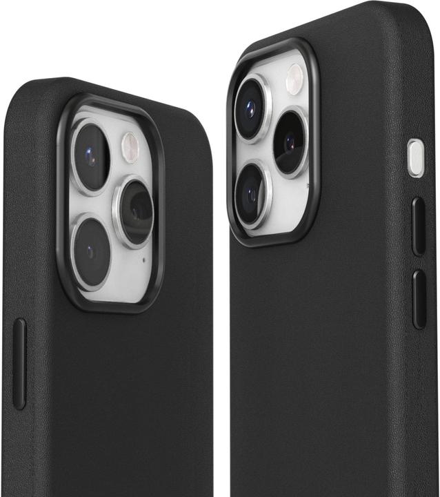 Produktbild Vonmählen Kunstleder-Case für iPhone 16 Pro Max schwarz (Apple iPhone 16 Pro Max)