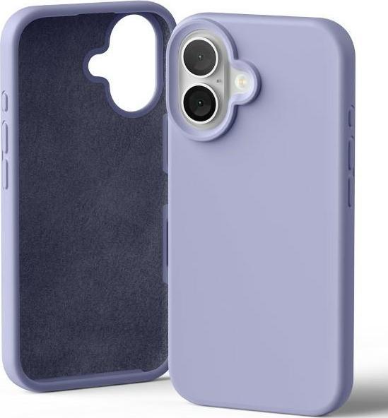 Image du produit Silicone iPhone 16 6,1" lawendowy/lavender (Apple iPhone 16)