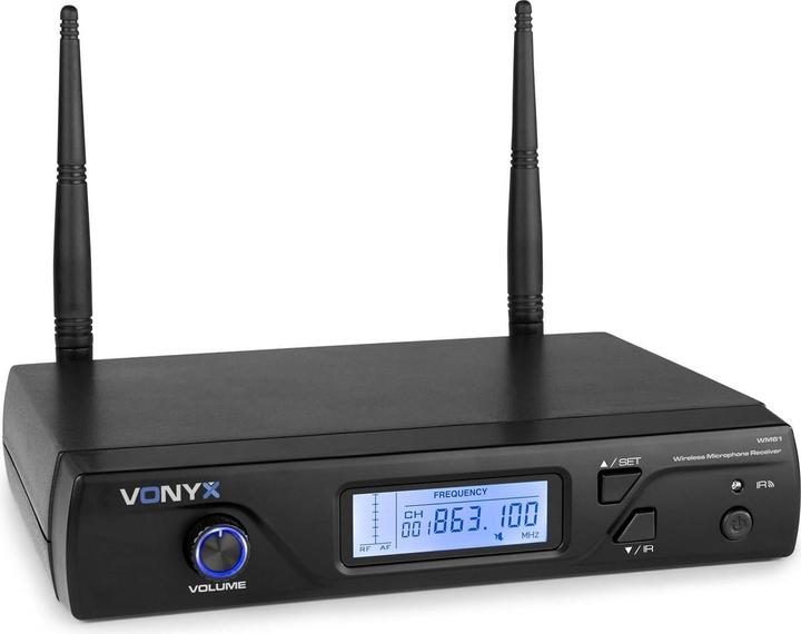 Actual product image Vonyx Wireless microphone WM61B