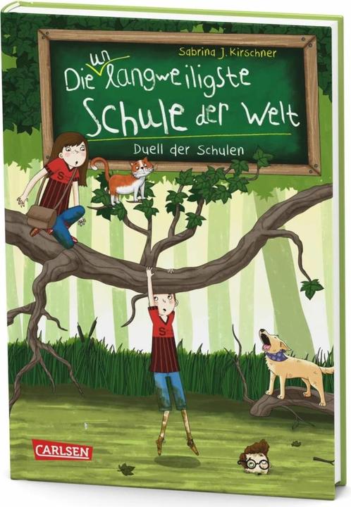 Actual product image Die unlangweiligste Schule der Welt 5: Duell der Schulen (German, Sabrina J. Kirschner, Monika Parciak, 2019)