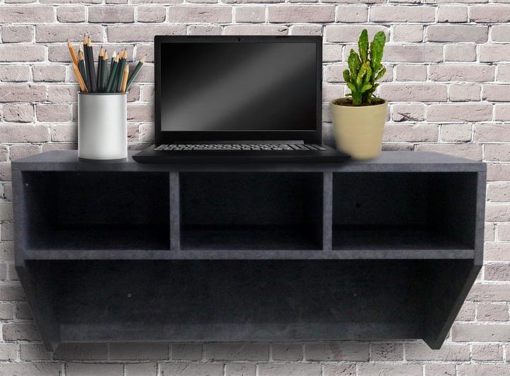 Actual product image HTI-Living Wandschreibtisch Thekla Beton (80 x 40 x 40 cm)