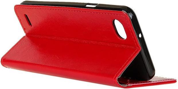 Image du produit MU Classic Couverture en cuir Crazy Horse (LG Q6, LG Q6+)