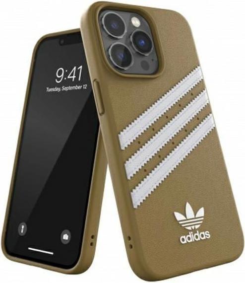 Image du produit adidas OR moulé PU iPhone 13 Pro Max 6.7 quot  beige or (Apple iPhone 13 Pro Max)