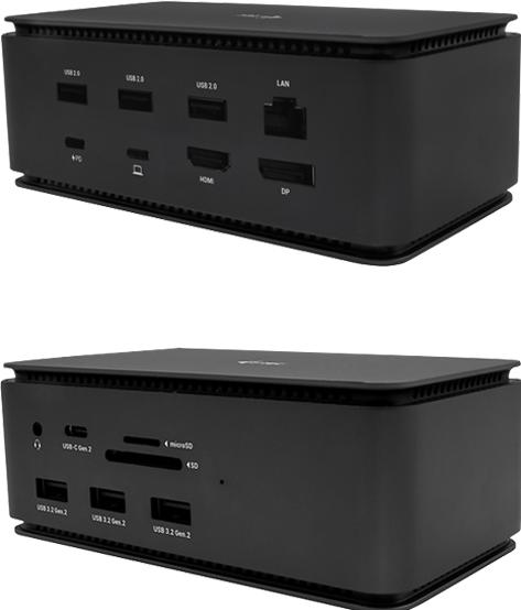 Produktbild i-tec Usb4dual4kdockpd (USB-C, 9 Ports)