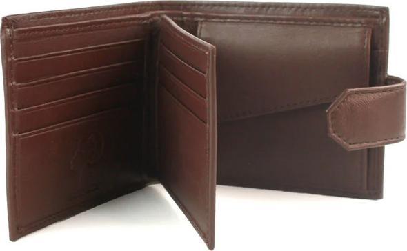 Eastern Counties Leather Grayson Leder Brieftasche Zweifach gefaltet