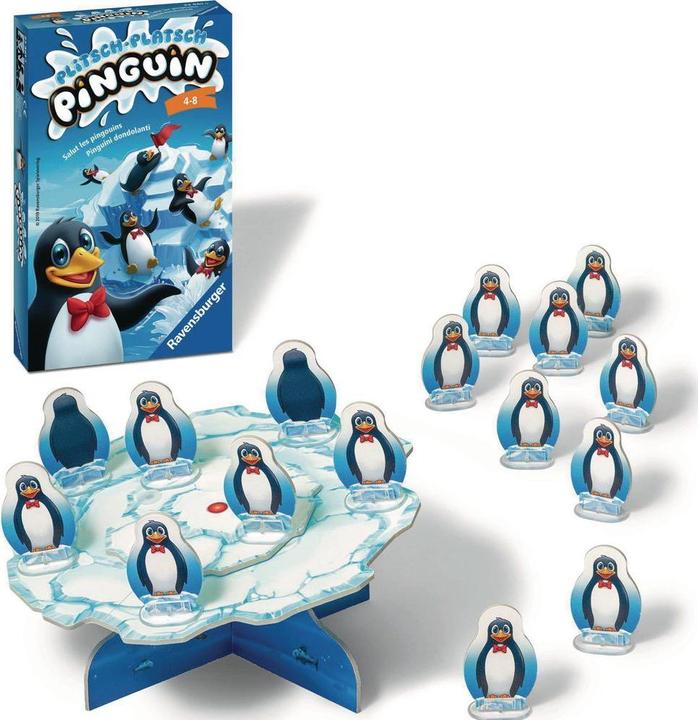Image du produit Ravensburger Splash Splash Penguin (Allemand, Italien, Français)