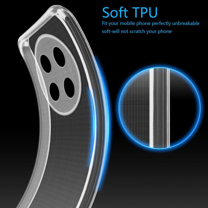 Produktbild Cadorabo Hülle für Honor Magic 7 Lite / Honor X9c 5G TPU Schutz Case (Honor Magic7 Lite)