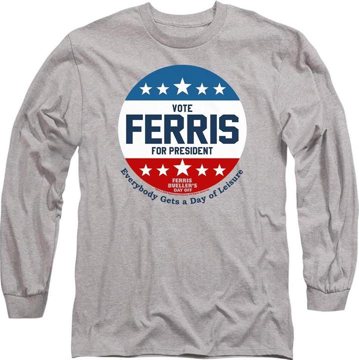 Ferris Bueller´s Day Off Ferris Bueller's Day Off Vote Ferris For President TShirt (XL)