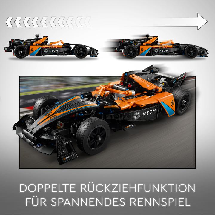 Produktbild LEGO NEOM McLaren Formula E Race Car (42169, LEGO Technic)