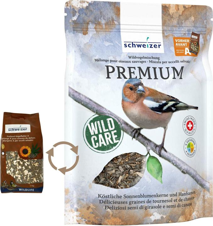 Schweizer Eric mangime per uccelli selvatici mix premium 1 kg (1 x, 1 kg)