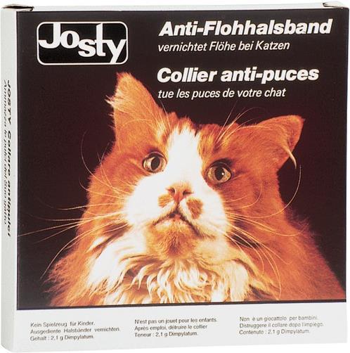 Josty Collier anti-puces pour chat noir