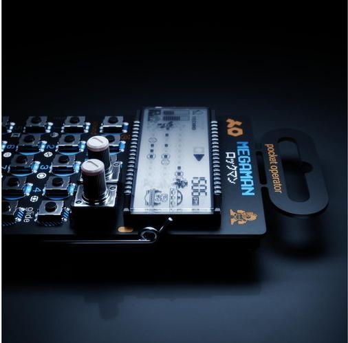 Actual product image Teenage Engineering Synthesizer PO-128 Mega Man