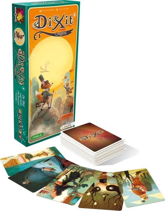 Produktbild Asmodée Dixit 4 Origins (Deutsch, Englisch, Italienisch)
